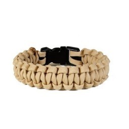 Survival bracelet COYOTE