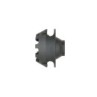 Rompifiamma stile COOKIE CUTTER - 14mm CCW - TYPE 2 - 5KU