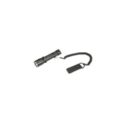 EARMOR TACTICAL LANYARD W/ SNAP BUTTON BELT CONNECTOR (BLACK)