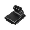 ALUMINUM HELMET NVG MOUNT FOR ACTION CAM - BLACK