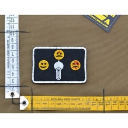 PATCH RICAMATA 'SAFE SEMI AUTO - BLACK