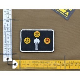 PATCH RICAMATA 'SAFE SEMI AUTO - BLACK