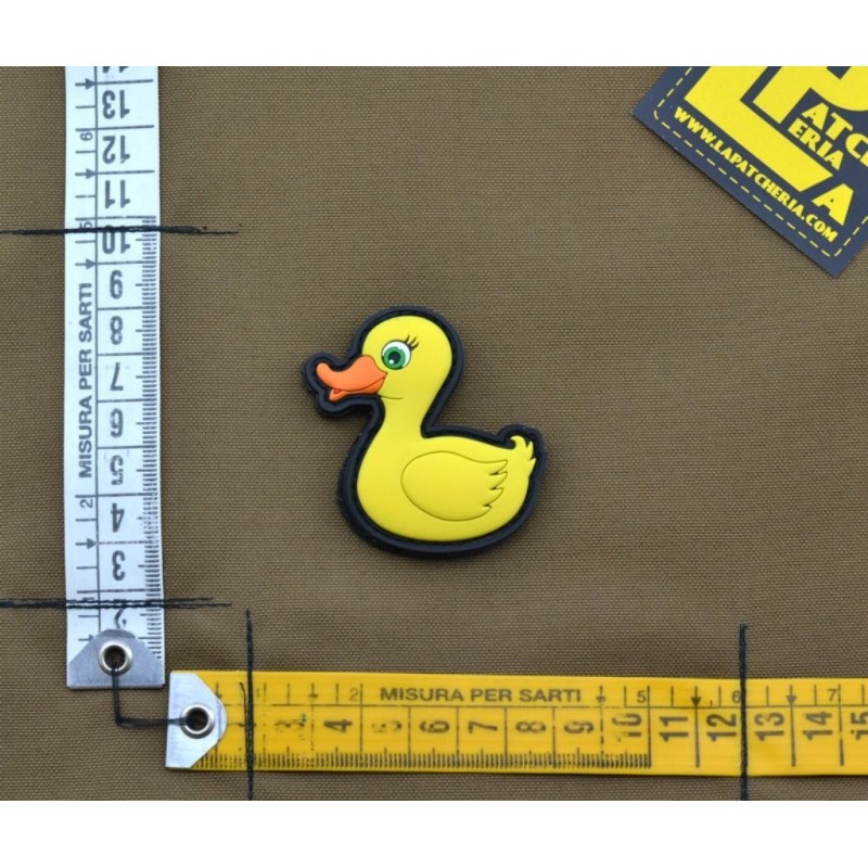 PVC PATCH 'MY DUCK' YELLOW