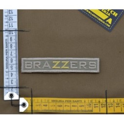 PATCH RICAMATA BRAZZERS - SABBIA - LA PATCHERIA 