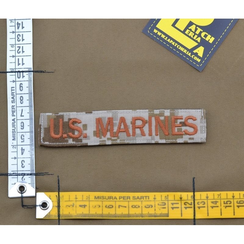 'U.S. MARINES' NAMETAPE EMBROIDERED PATCH