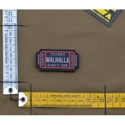 PVC PATCH 'VALHALLA TICKET' WALHALLA