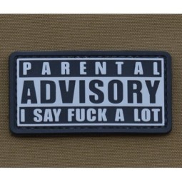 PVC PATCH 'I SAY F**K A LOT'