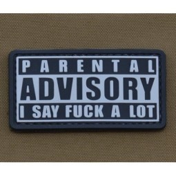 PATCH PVC 'I SAY F**K A LOT'