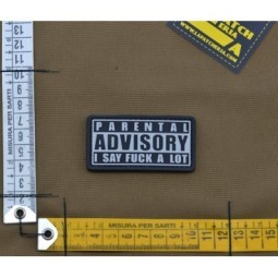 PATCH PVC 'I SAY F**K A LOT'