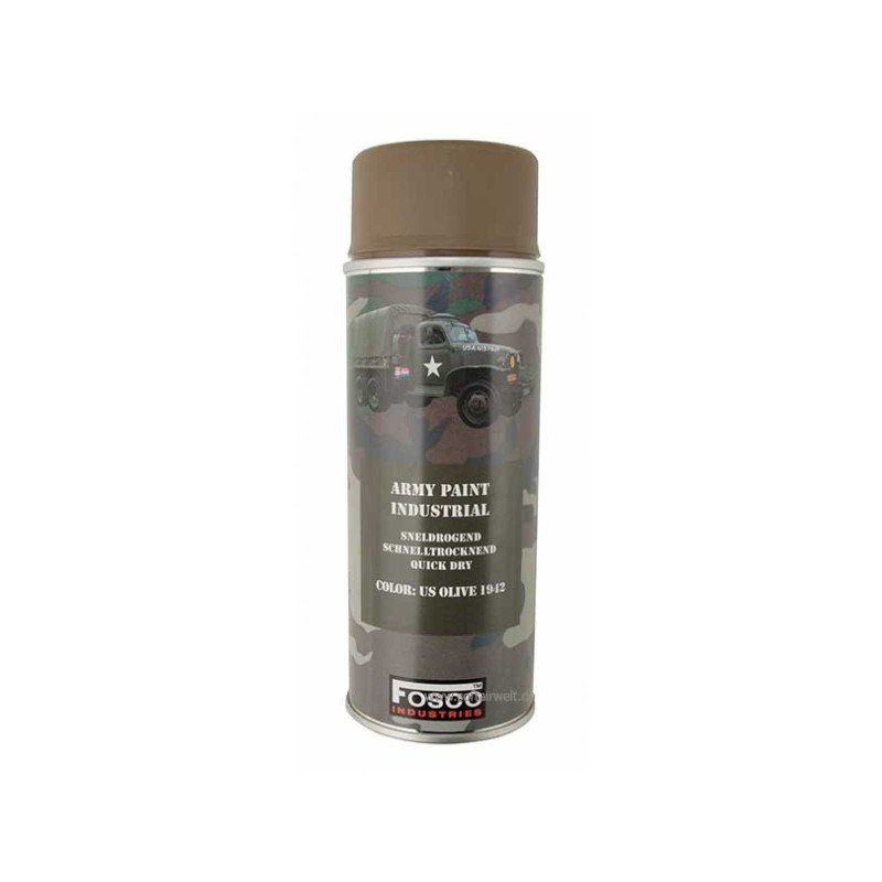 OLIVE BROWN SPRAY PAINT 1942