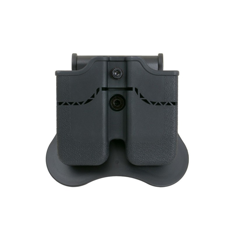 HIGH-TECH POLYMER MAGAZINE POUCH FOR 1911 SINGLE STACK - BLACK -CYTAC