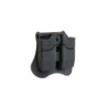 HIGH-TECH POLYMER MAGAZINE POUCH FOR 1911 SINGLE STACK - BLACK -CYTAC