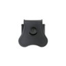 HIGH-TECH POLYMER MAGAZINE POUCH FOR 1911 SINGLE STACK - BLACK -CYTAC