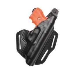 Leather Holster for JPX 2 Jet Protector, Semi-Shoulder Belt - RADAR 1957