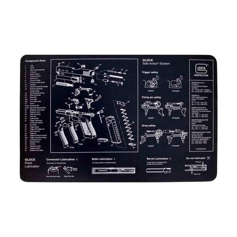 GLOCK Gun Cleaning and Mouse Pad
