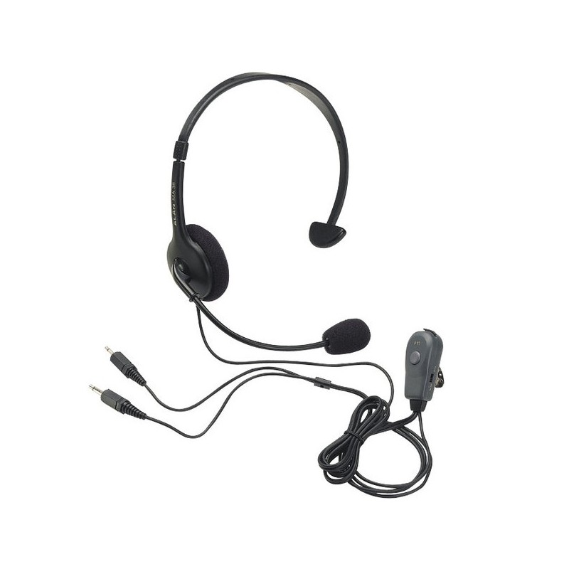 MA35-L HEADSET WITH MICROPHONE VOX/PTT - L PLUG