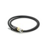 BRAIDED HOSE + PRESSURE REGULATOR WITH MANOMETER FOR HPA TANKS - POLARSTAR