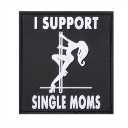 patch in pvc I SUPPORT SINGLE MUMs  - JTG