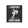 patch in pvc I SUPPORT SINGLE MUMs  - JTG