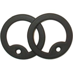 US ARMY STYLE DOG TAG SILENCER - BLACK