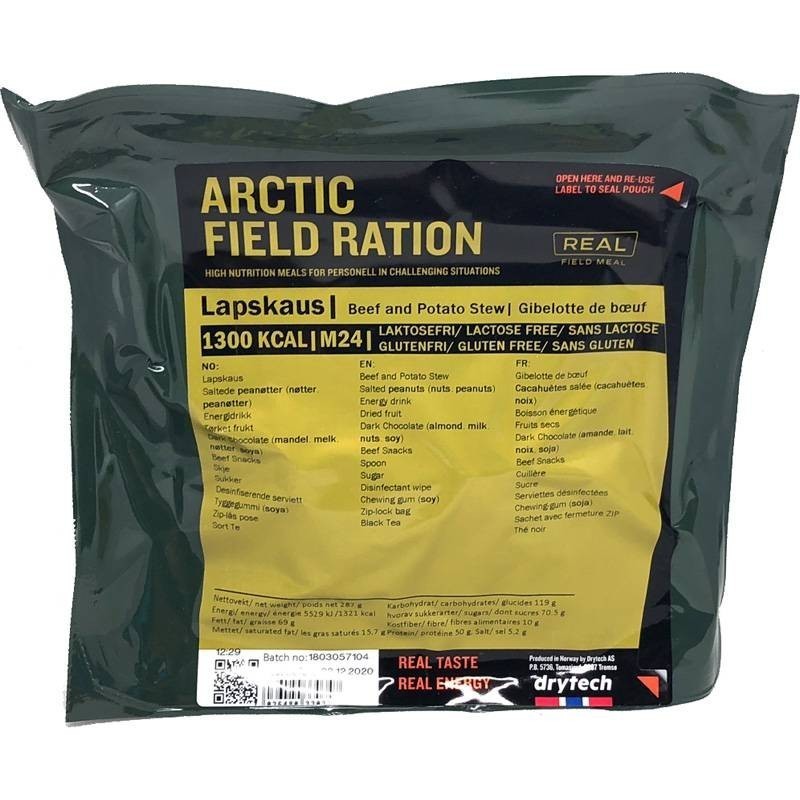 COMPLETE MRE Beef and Potatoes - Arctic Field Ration - REAL FIELD MEAL