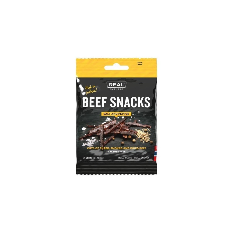 CARNE SECCA - manzo sale e pepe - REAL FIELD MEAL 
