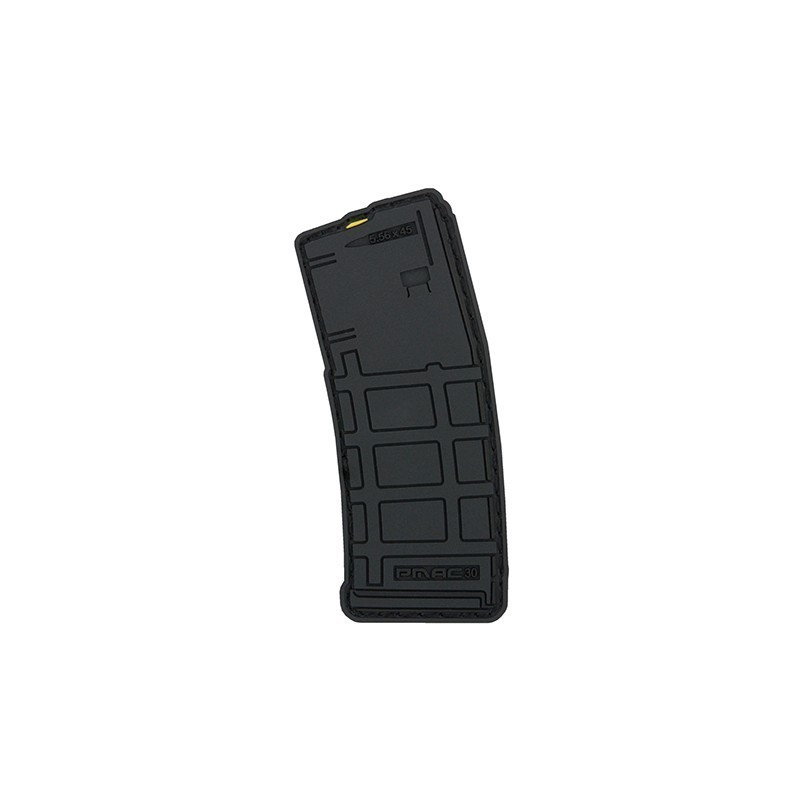 PATCH IN PVC PMAG 30- NERO -TMC