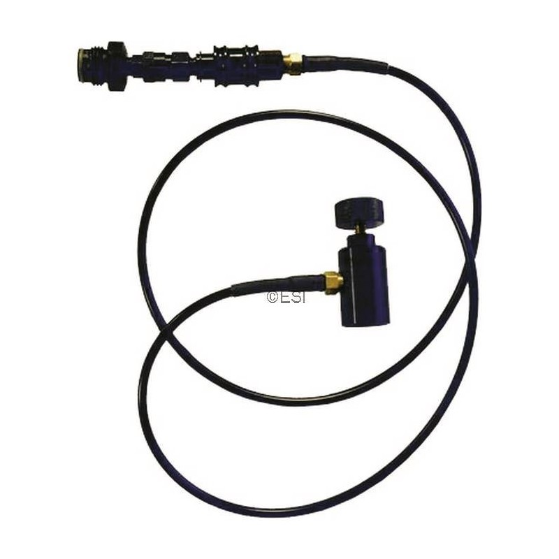 Microbore Remote Line with Slide Check - Black - TIPPMANN 