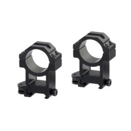 30mm HIGH QUICK RELEASE SCOPE RINGS - ALUMINUM - BLACK - VECTOR OPTICS