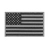USA Flag Patch - BLACK/GREY - CLAWGEAR