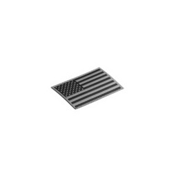 USA Flag Patch - BLACK/GREY  - CLAWGEAR 