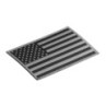 USA Flag Patch - BLACK/GREY  - CLAWGEAR 