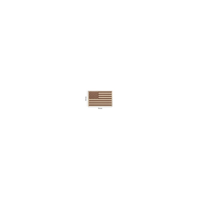 USA Flag Patch - DESERT - CLAWGEAR