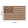 USA Flag Patch - DESERT - CLAWGEAR