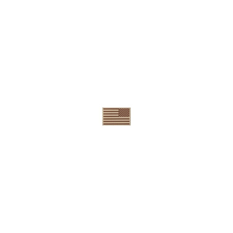 USA Flag Patch REVERSED - DESERT - CLAWGEAR