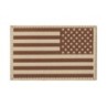 USA Flag Patch REVERSED - DESERT  - CLAWGEAR 