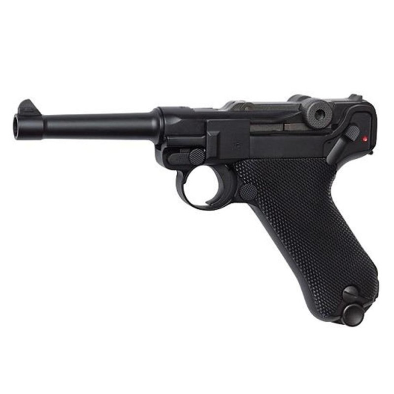 Pistola a gas P08 4 pollici full metal GBB - WE