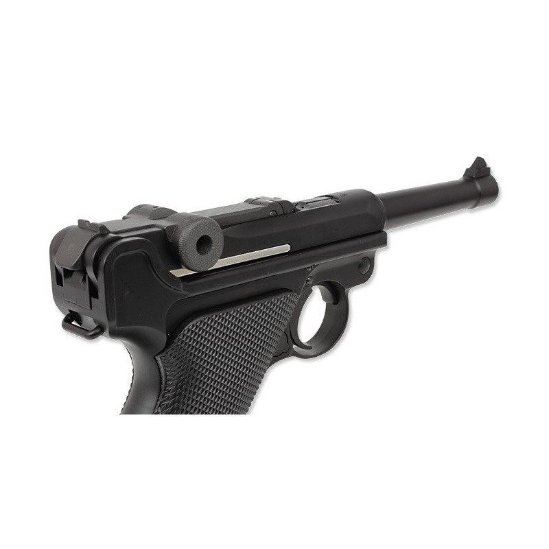 Pistola a gas P08 4 pollici full metal GBB - WE