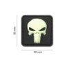 PVC PATCH GLOW PUNISHER- - JTG 