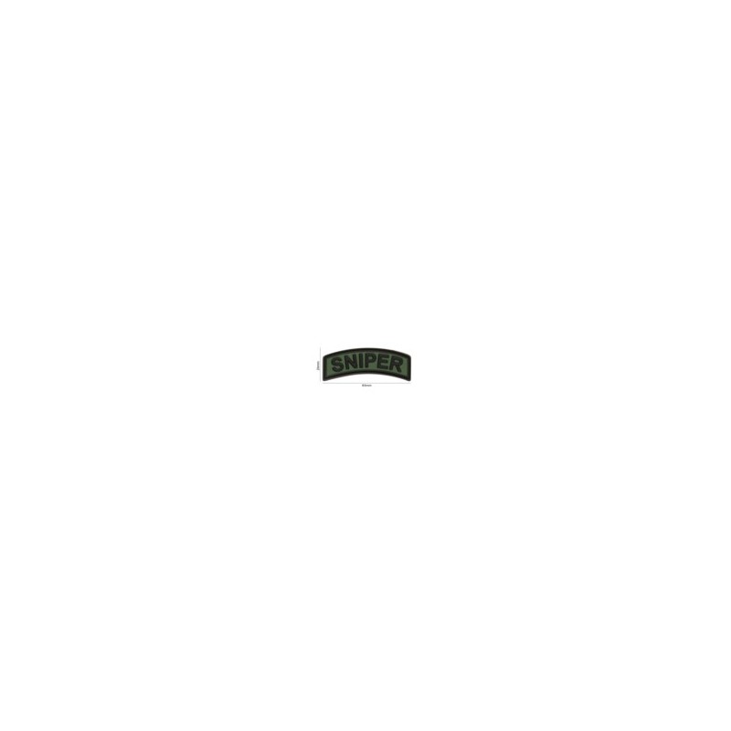 PVC PATCH SNIPER - OD/BLACK - JTG 