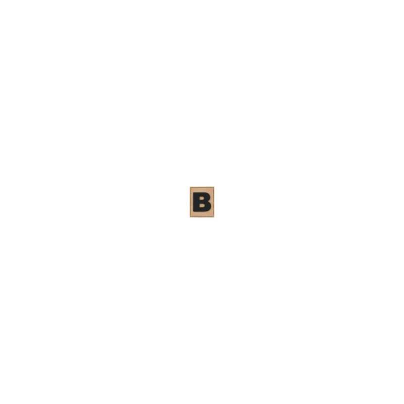 MEMBER IDENTIFICATION PATCH B - TAN - JTG