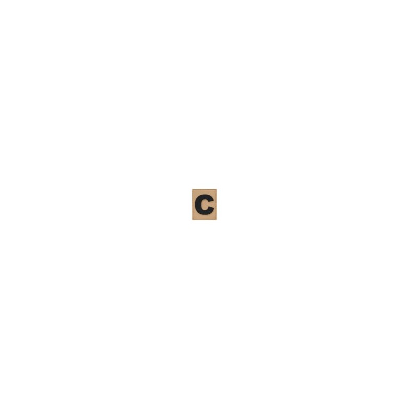 IDENTIFICATION PATCH MEMBER C - TAN - JTG