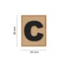 PATCH IDENTIFICATIVA MEMBRO C - TAN  - JTG 
