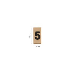 PATCH IDENTIFICATIVA MEMBRO 5 - TAN  - JTG 