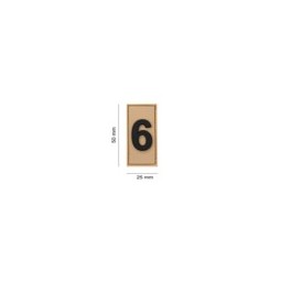 PATCH IDENTIFICATIVA MEMBRO 6 - TAN  - JTG 