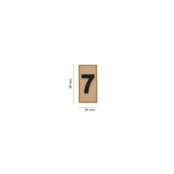 PATCH IDENTIFICATIVA MEMBRO 7 - TAN  - JTG 