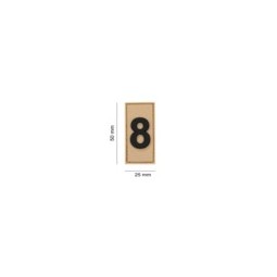 PATCH IDENTIFICATIVA MEMBRO 8
 - TAN  - JTG 