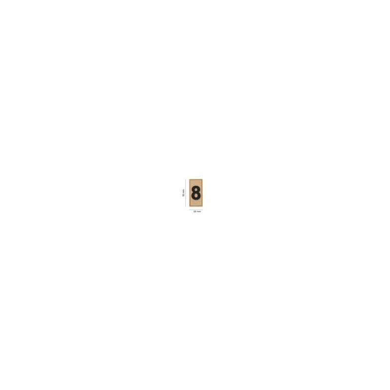 MEMBER IDENTIFICATION PATCH 8 - TAN - JTG