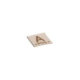 PATCH GRUPPO SANGUIGNO - A POS -  DESERT - CLAWGEAR 