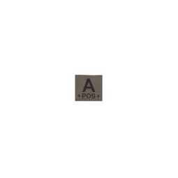 PATCH GRUPPO SANGUIGNO - A POS -  RAL 7013 - CLAWGEAR 